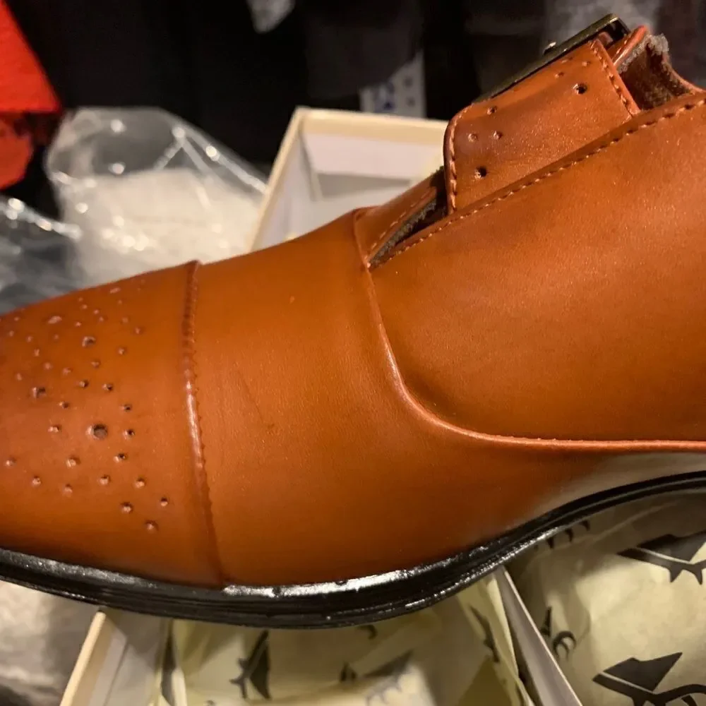 🎉Final Deal🎉With monk strap loafer boy shoes 👞